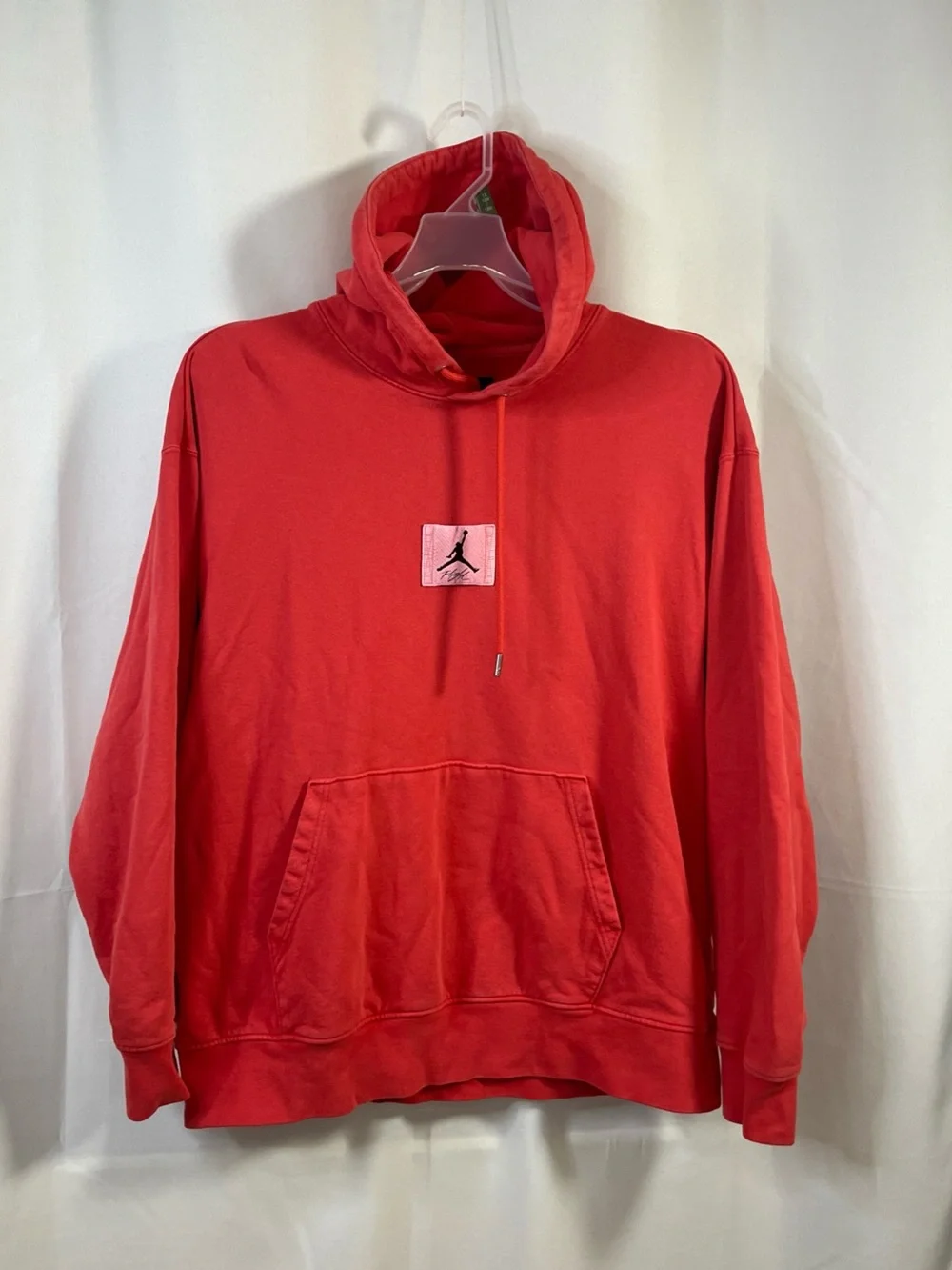 Nike Mens Air Jordan 4 Flight Essentials Jumpman Red Hoodie Sweatshirt XL